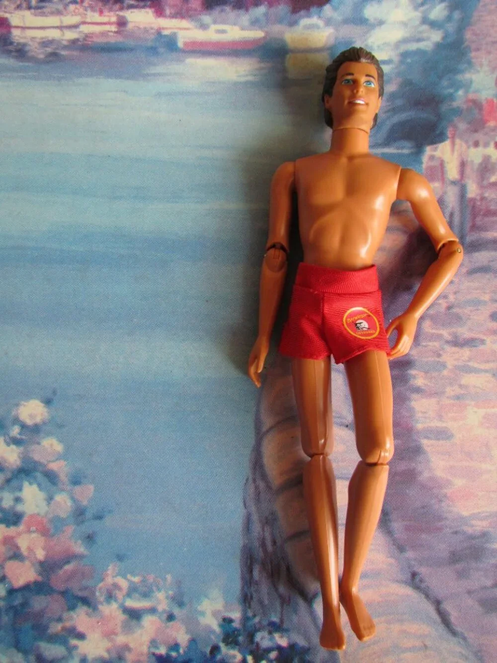 KEN CLOTHES, BAYWATCH LIFE GUARD RED JACKET OUTFIT, VINTAGE 1994 #13200 or #1320